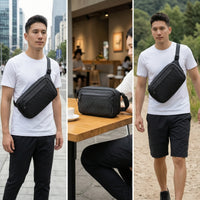 Sling Bag Adjustable Chest Pack Lightweight for Travelers