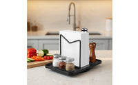 Rotating Napkin Holder 360° Rotation Kitchen Condiment Holder Versatile Home Storage for Dining Table