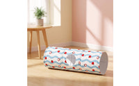 Cat Tunnel Bed with Side Opening Cushioned Pet Cooling Tunnel Bed Indoor for Playing, Sleeping
