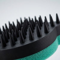 Cat Brush and Pet Hair Remover for Dog Cat Grooming, Gentle on Skin Soft Silicone Massage Brush, Unique Cat Head Shape, Self Cleaning Bath Brush