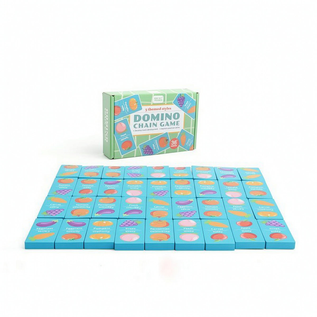 Wooden Tile Matching Game Screenscreenless Wooden Dominoes Picture Dominoes Travel-Friendly Tile Matching Game With