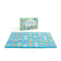 Wooden Tile Matching Game Screenscreenless Wooden Dominoes Picture Dominoes Travel-Friendly Tile Matching Game With