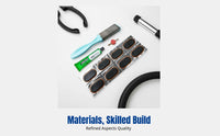 Inner Tube Repair Tool Set, Tire Patch, Glue & Abrasive Tool, For Bike, Motorcycle, E-Bike