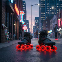 Illuminated Flashing Four-Wheel Glide Wheels High Bounce Flashing Four-Wheel Glide Wheel Illuminated Illuminate-up-up Board