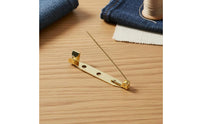 Badge Pin Back Secure Latch Long Lasting for Garment Decorations