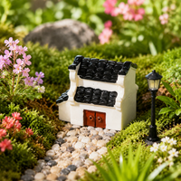 miniature house figurines