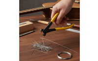 Guitar Fret Cutter Clean Cuts Fret Wire Cutter Plier Less Filing Angled for Luthiers, Luthier Work, Instrument Maintenance