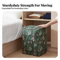 Foldable Design foldable Cube Organizer with clear panel Large Capacity Clothing Storage container Stackable Home Organization Side Carry Handles for Apartment Dwellers, Homeowners, Bedroom, Dorm Room, On Shelves, Under Bed