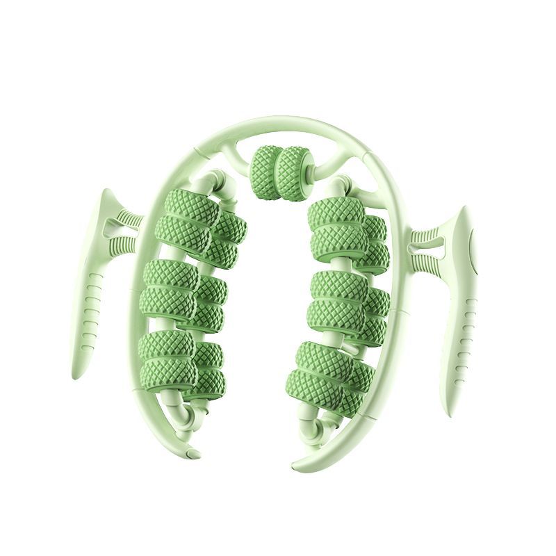 26-Wheel Leg Massager Roller for Calf Muscle Relaxation and Yoga