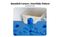 Reusable Ice Pack Leak-Resistant Reusable Freezer Brick Chiller Freezing Block for Athletes, Nursing Parents, Travel, Camping