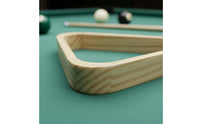 6 Ball Triangle Rack Long-Lasting Wooden Billiard Rack Professional Grade