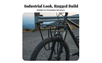 High Load Capacity Front Fork Luggage Rack Heavy Duty Cycle Front Rack Multi-Functional Easy Installation for Long-Distance Cyclists, Bikepackers, Commuters, Touring, Bikepacking, Outdoor Riding, Daily Commuting