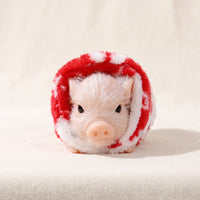 Toy Pig with Hood Collectible Farm Pig Figurines Detailed for Nursery