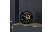 Tire Clock Versatile-Use Tire Wall Clock Mechanical Style Timepiece for Study, Bedroom, Kitchen