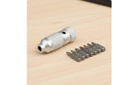 bits Driver Fast-Release Screwdriver with Bits Non-Slip bits Holder for Hobbyists
