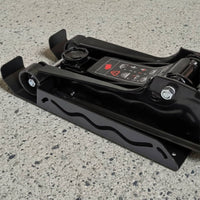 Floor Jack Stand Rack Organizer Jack Holder with Brackets Compact for Mechanics, Workshops