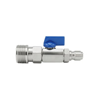 Ball Control Fitting with Lever Handle Compact Inline Ball Control Fitting Manual for Plumbers, Pressure Washer, Spray Line, Workshop