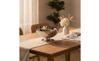 Pedestal Bowl Stainless Steel Fruit Bowl with Pedestal Elegant for Dining Room