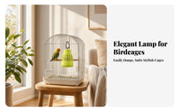 Slotted Ventilated Bird Lamp Spring Clip Bird Heating Lamp Metal Tube