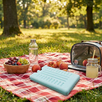 Lunch Box Cooler in HDPE Material for Outdoor Activities, Refillable 250ml Ice Box, Customizable Lunch Boxes, Cool Box for Travel Picnic Use