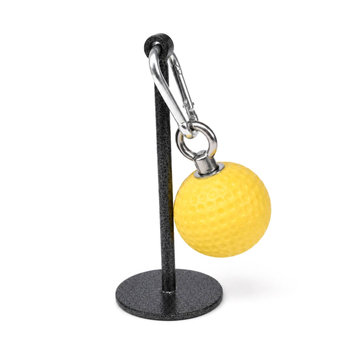 Textured Grip Ball with Carabiner Sturdy Grip Training Ball Portable Pull up Grips with Carabiners Secure for Climbers, Home Gym