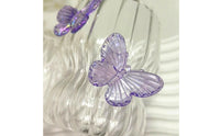 Handmade 3D Butterfly Tumbler Creative Gift Butterfly Glass Crystal Clear Drinkware for Wedding