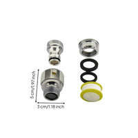 Brass Faucet Quick Connector Multipurpose Sink Faucet Quick Connector Sturdy Corrosion-Resistant