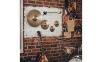 Space Saving Cymbal Wall Hanger Iron Construction Cymbal Arm Wall Mount Long-Lasting for Drummers, Home Studio, Practice Room, Music Shop