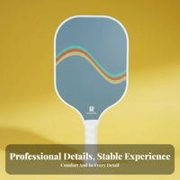 Fiberglass Pickleball Paddle Anti-Slip Fiberglass Pickleball Paddles Sports Equipment Comfortable Grip Large Sweet Area