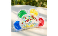 Liquid Sensory Toy Colorful Flower Sensory Toy Clear for Kids, Home