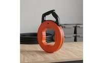 Tangletangle-Resistant Threading Reel Box Portable Electrician Wire Reel Cable Protection Wire Spool Case Heavy-Duty for Electricians