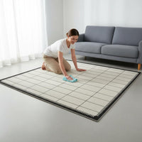 Large Living Room Carpet Waterproof Modern Area Rug Easy to Clean Minimalist Design Rug for Bedroom