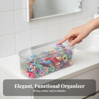 Hair reachory surface-mounted space organizerSaving surfaceMounted Hair fastener Display for Bedroom
