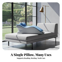 Prone Lying Pillow Breathable Material Triangle Foam Cushion Ergonomic Design Multi-Positional Body Pillow for Women, Gaming Lovers, Lounging, Reading