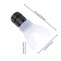 Lightweight Lung Capacity Training Device Ergonomic Design Adjustable Resistance Breathing Exerciser Medical Grade PVC Abdominal Breathing Instructor Easy to Clean for Athletes, Singers, Workout, Gym