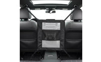 Adjustable Pet Car Barrier Reinforced Car Pet Net Lightweight Divider Black for Road Trips