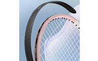 Aluminum-Alloy Rebound Training Racket Wrapped Handle Solo Practice Racket Stringed Solo Tennis Instructor Oval Head