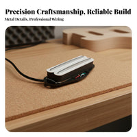 Low Noise Single Coil Size Humbucker Humbucking Single Coil Sized Humbucker Hum Cancelling Hot Pickup High Output for Electric Guitarists, Musicians, DIY Enthusiasts, Instrument Repair, Live Performance, Studio Recording