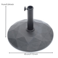 Water-Filled Umbrella Base Stable Patio Umbrella Base Adjustable Knob Outdoor Accessory for Beach