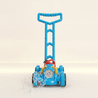 Battery-Powered Bubble Lawn Mower Wheeled Bubble Mower Outdoor for Park