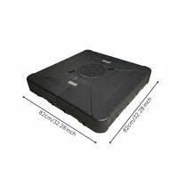 Thickened Water Umbrella Base Black Roman Umbrella Base Rustproof Outdoor Goods Wind-Resistant