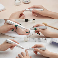Nail Pen Cordless Nail Kit with Bits Easy to Use for Beginners