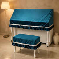 Piano Dust Cover Navy Electric Piano Cover Music Accessory