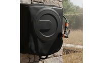 Wall Mount Hose Reel Cover 420D Fabric Retractable Garden Hose Reel Cover Waterproof for Yard, Outdoor