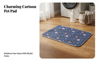 Reusable Dog Potty Pad Leak-Resistant Washable Puppy Training Pad Leakproof Absorbent Pet Training Mat for Dogs, Young Dogs, Crate, Travel