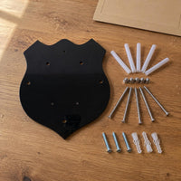 Wall-Mounted cosplay knives Display Rack Pre-Drilled Holes Display Rack Lightweight Acrylic Holder