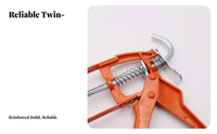 Manual Caulking Labor-Saving Silicone Sealant Hand Tool High Thrust Ratio Long-Lasting for Handymen, Window Sealing, Bathroom