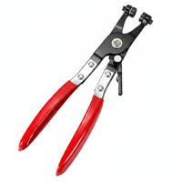 Heavy Duty Automotive Hose Clamp Removal Tool Labor Saving Swivel Jaw Hose Clamp Plier Forged Steel for Mechanics, DIY Enthusiasts, Auto Repair Shop, Garage