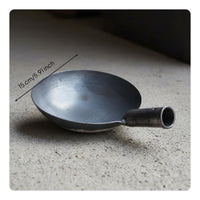 Ladle Head with Hanging Hole Industrial-Style Iron Ladle Head for Farmer, Farm, Construction Site