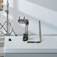 Compact Drum Set Extension Mount Clamp Chrome-Plated Drum Set Mounting Clamp Long-Lasting Heavy Duty for Drummers